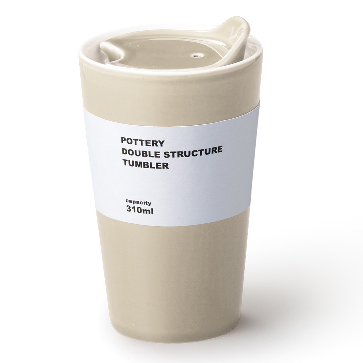 CERA THERMO　タンブラー(BE)【磁器製サーモタンブラー】