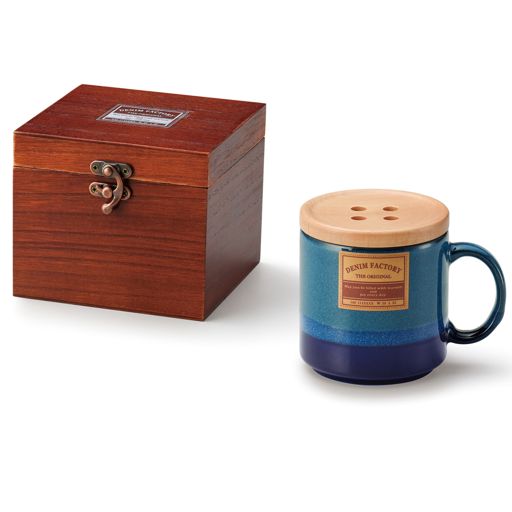 Denim Factory マグカップ(INDIGO)【マグカップ/美濃焼/BOX付】