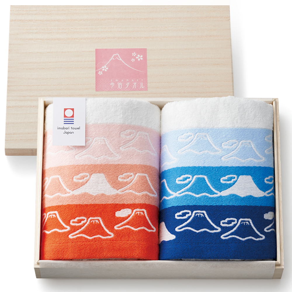 FUJI タオルセットG(木箱入) 【今治タオルギフト】