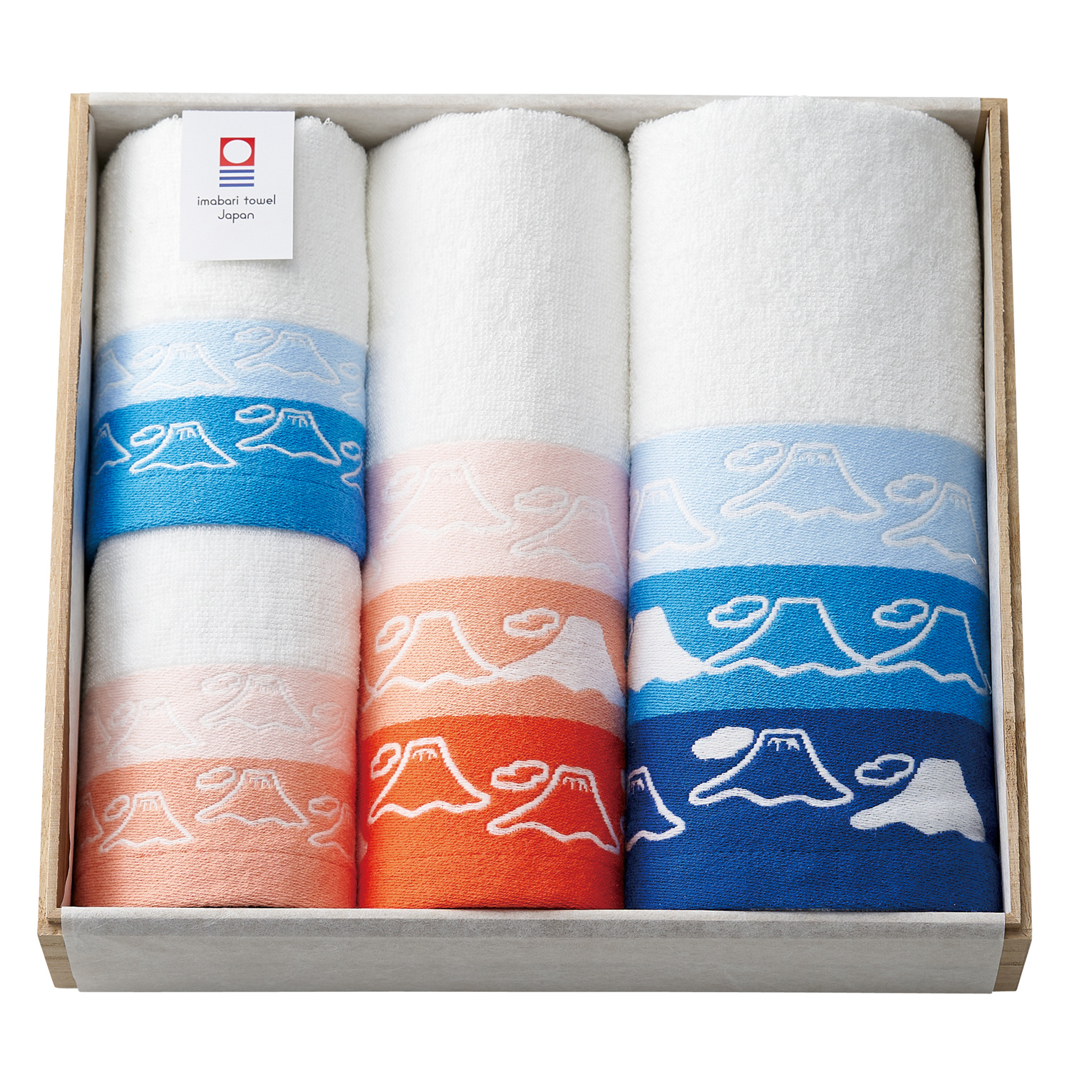 FUJI タオルセットH(木箱入) 【今治タオルギフト】