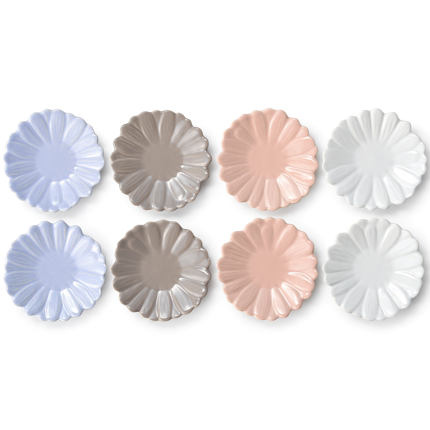 fiorina　小花皿8【小皿8枚セット/食器ギフト】