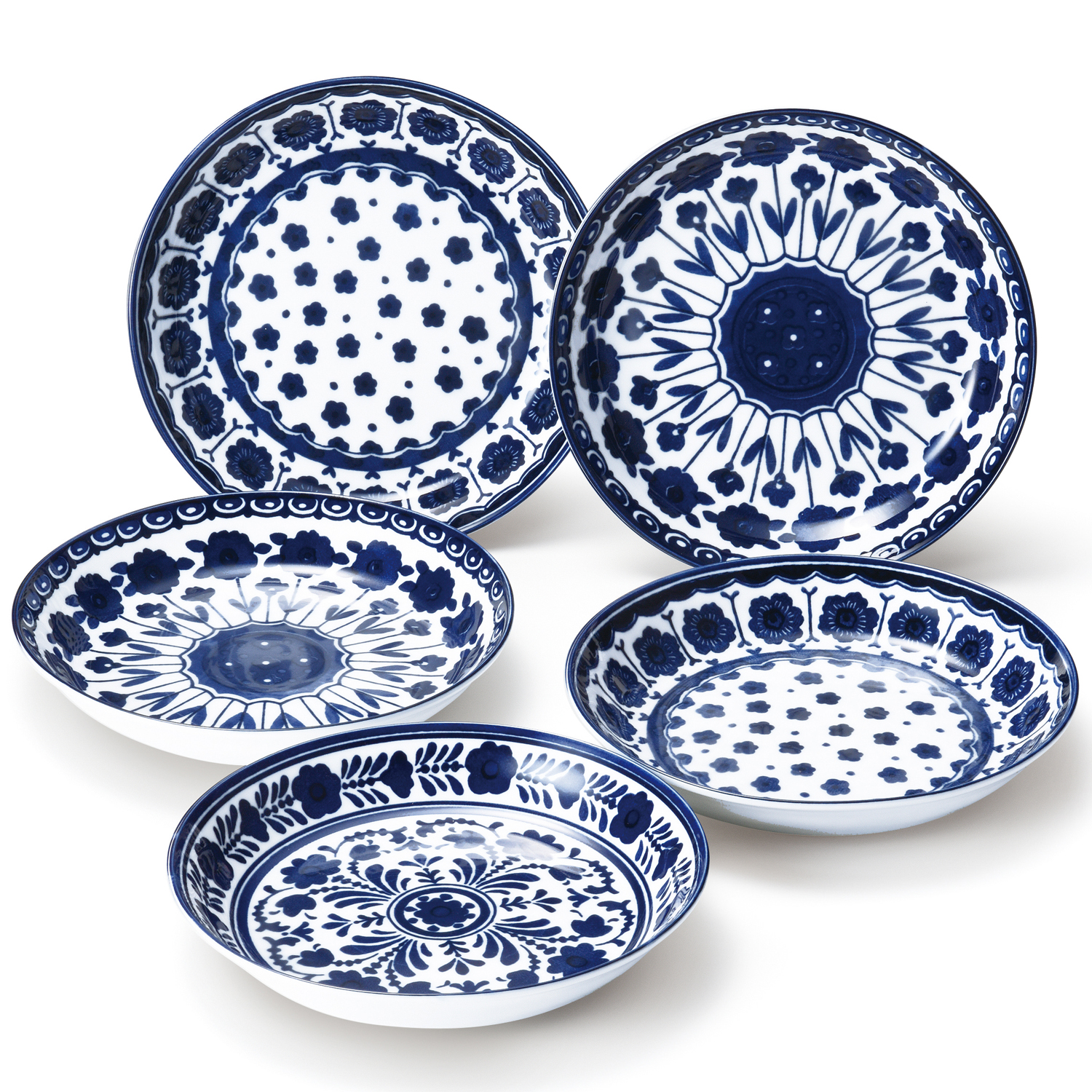 グランブルー　カレー＆パスタ【深皿5枚セット/美濃焼】