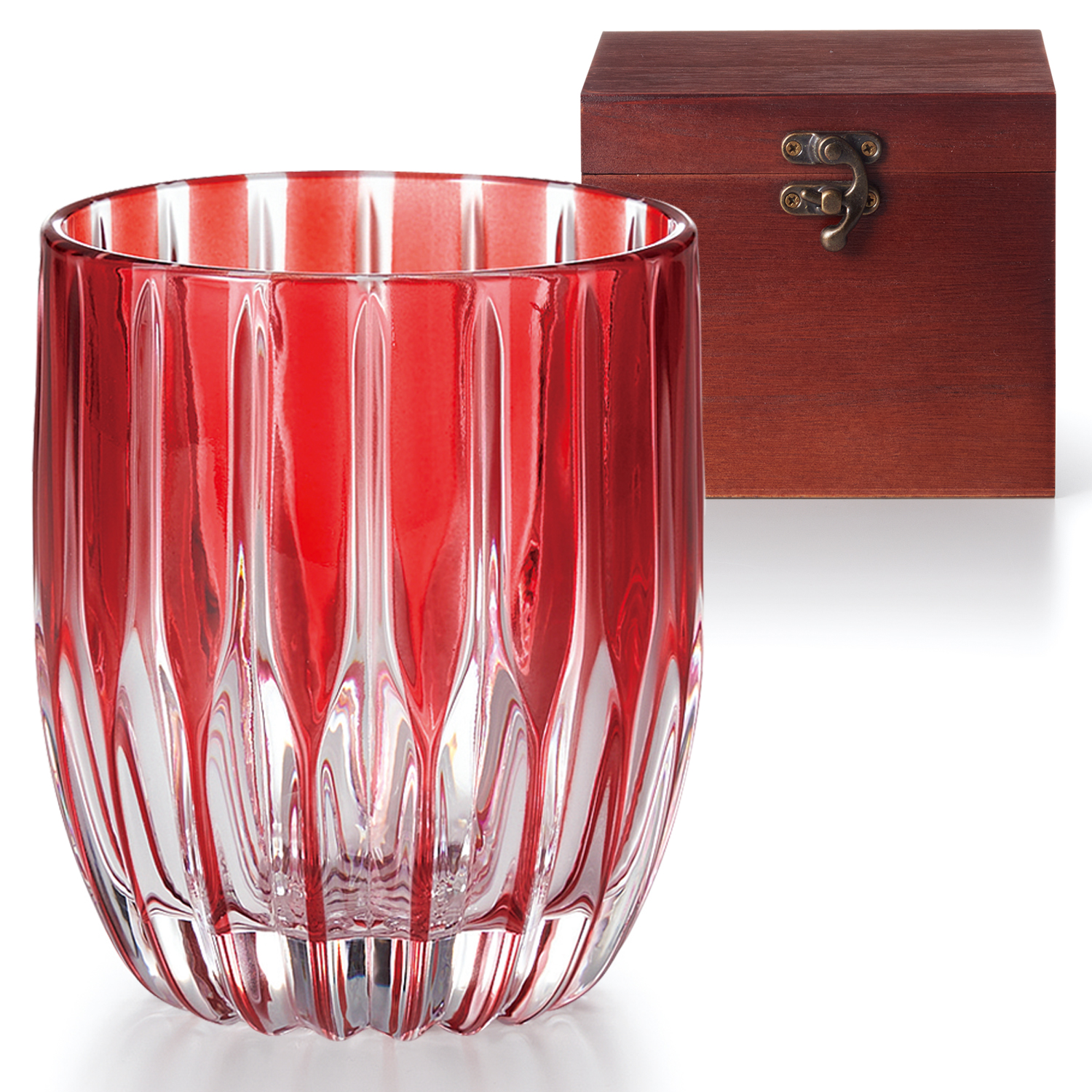 Rays 箱入ロックグラス(RD)