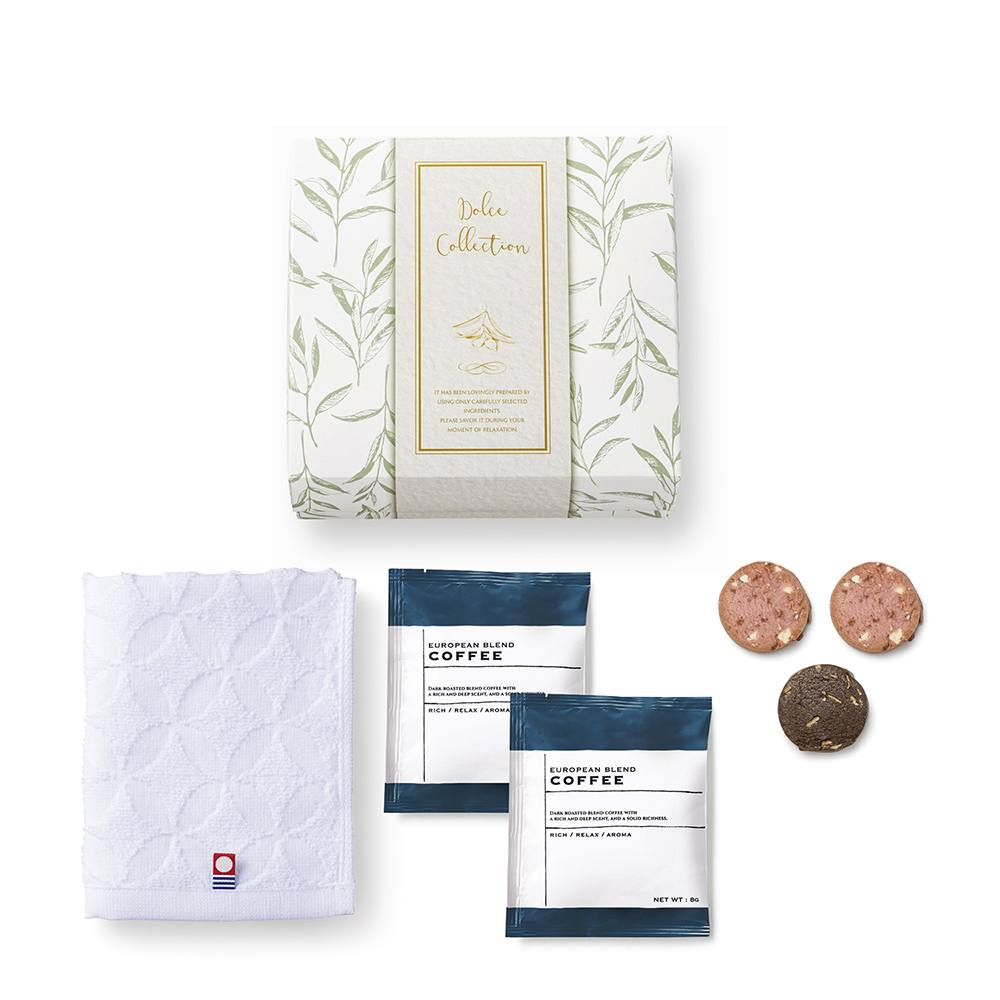 王道スイーツ＆今治タオル(七宝W）【今治タオル/クッキー/コーヒー】