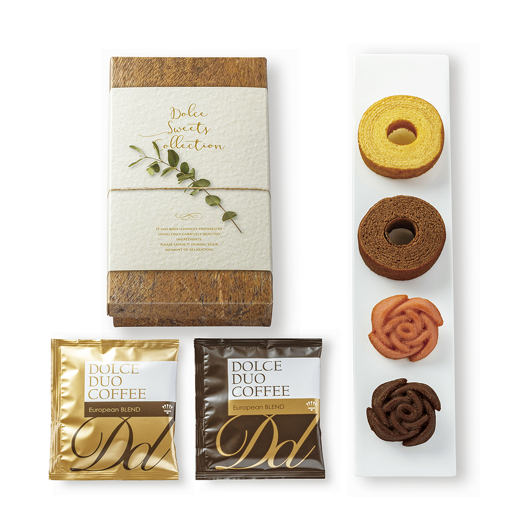 スイートローズアソートA【フィナンシェ/ミニバウム/コーヒー】