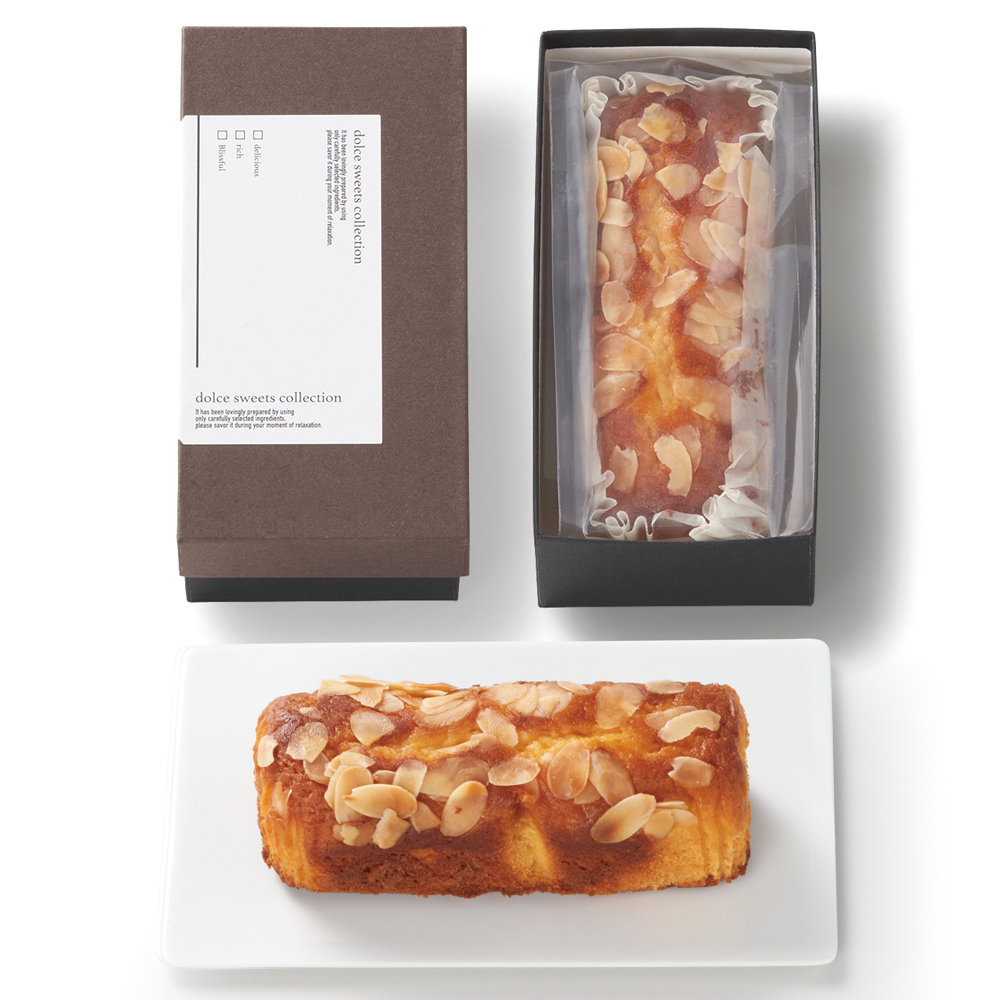 パウンドケーキ(プレーン×アーモンド）