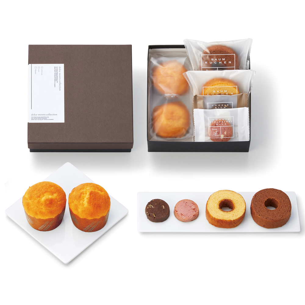 マフィン＆ペアリング（ブラウン）【マフィン/ミニバウム/クッキー】