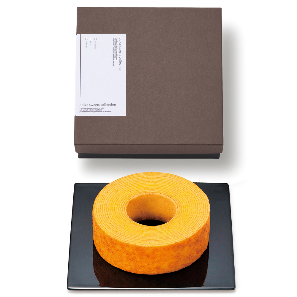 Dolce duo  バウムクーヘン(ブラウン）