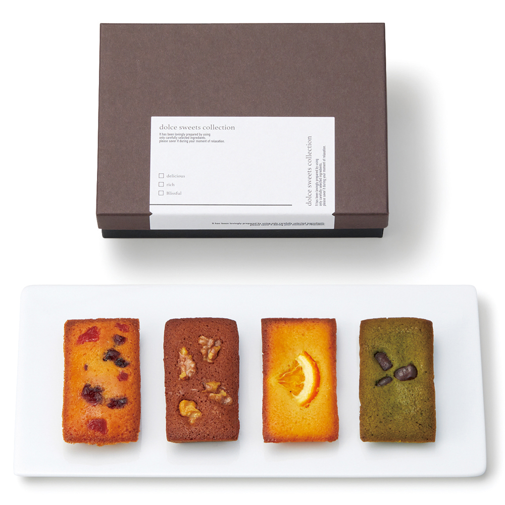 デコレーションフィナンシェ【抹茶大納言/ショコラナッツ/オレンジハニー/ベリーベリー】